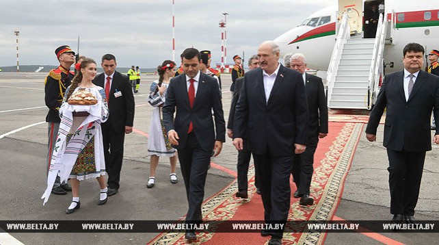 Лукашенко прибыл с официальным визитом в Молдову
