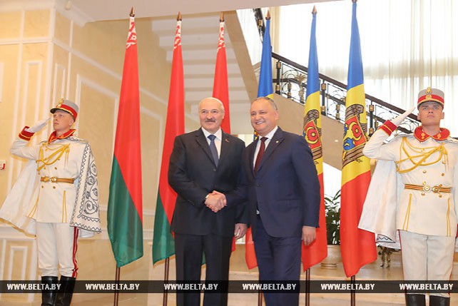 Переговоры Лукашенко и Додона в расширенном составе