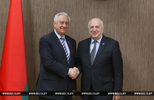 Мясникович встретился с Чрезвычайным и Полномочным Послом Грузии