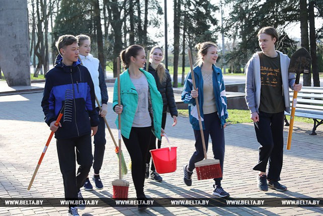 Республиканский субботник проходит в Беларуси