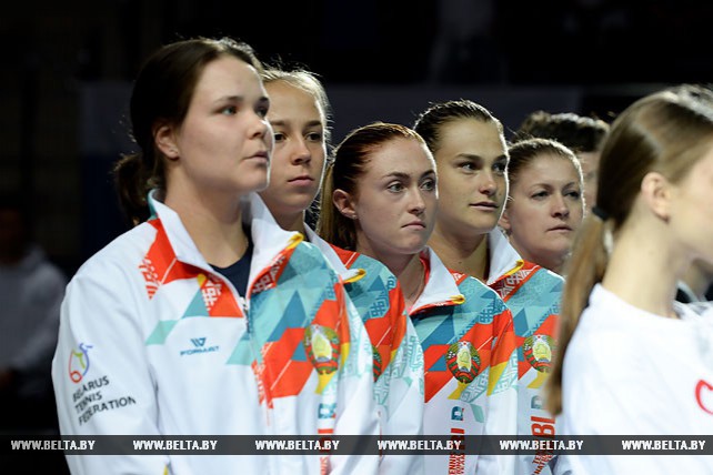 Белорусские теннисистки вышли вперед в матче Кубка Федерации со Словакией