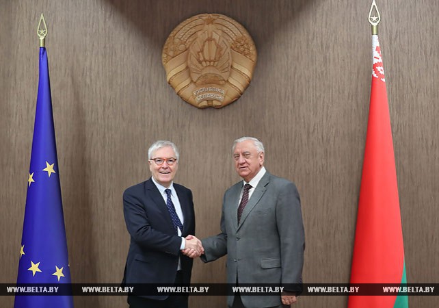 Мясникович встретился с директором Конгресса местных и региональных властей Совета Европы