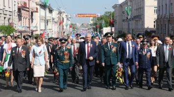 "Парад победителей" прошел в Гомеле