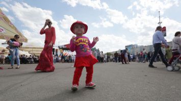 Минчане празднуют День Победы