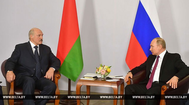 Александр Лукашенко встретился с Владимиром Путиным