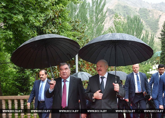 Завершился официальный визит Лукашенко в Таджикистан