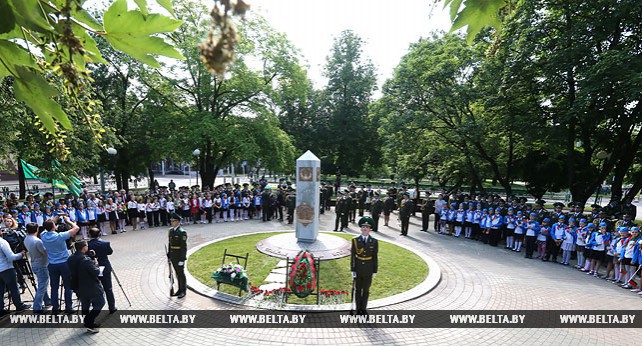 Памятный знак "Стражам границы всех поколений" открыли в Минске