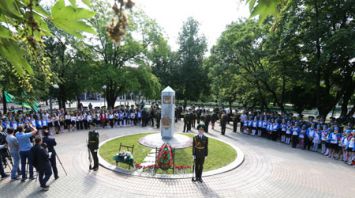 Памятный знак "Стражам границы всех поколений" открыли в Минске