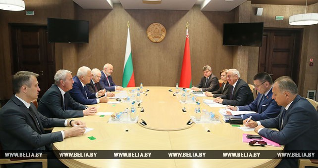 Мясникович встретился с болгарскими парламентариями
