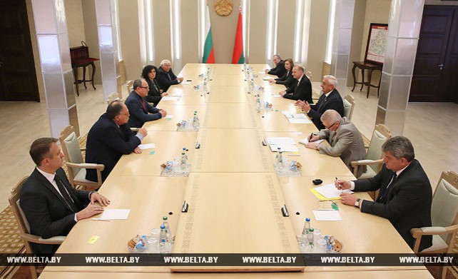 Мясникович встретился с президентом Болгарской академии наук