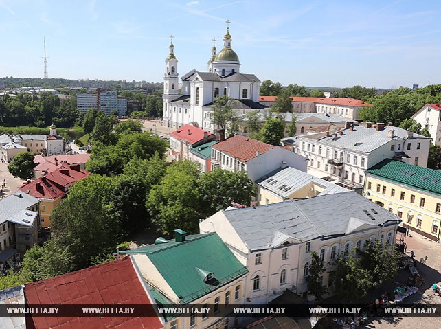 Витебск с высоты птичьего полета