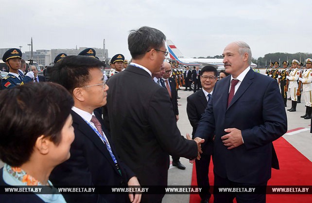 Завершился рабочий визит Лукашенко в Китай