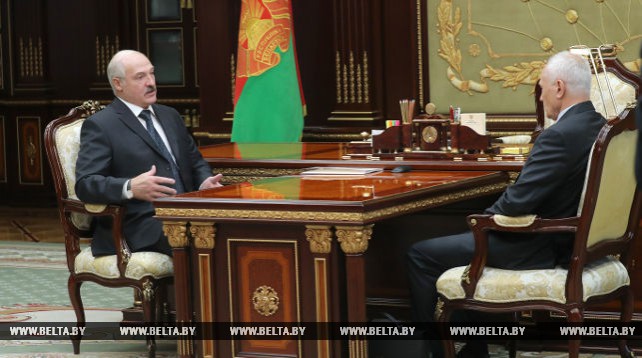 Лукашенко обсудил с Рапотой подготовку к ВГС