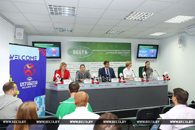 Пресс-конференция по теме "Баскетбольный чемпионат мира среди девушек до 17 лет в Минске" прошла в БЕЛТА