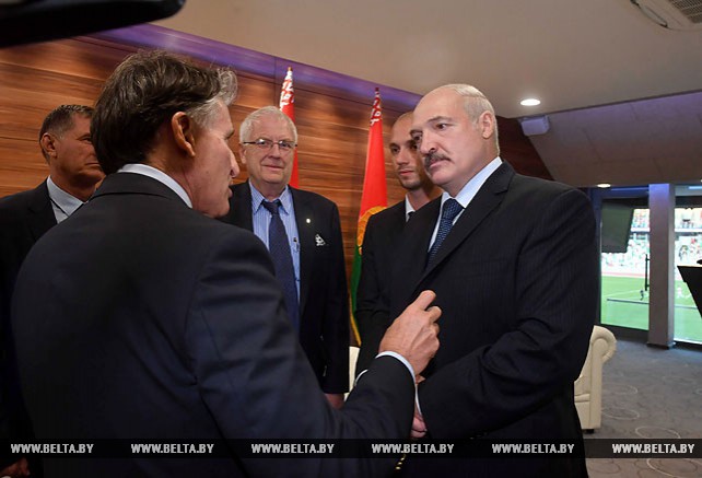 Лукашенко встретился с президентом Международной ассоциации легкоатлетических федераций