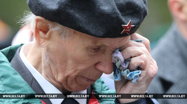 Ветераны из Беларуси, России, Латвии встретились на Кургане Дружбы