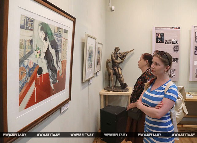В Витебске открылась выставка "Белла Шагал. Портрет жены художника"