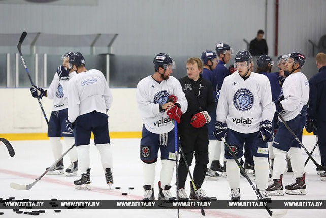 Хоккеисты минского "Динамо" начали подготовку к новому сезону КХЛ
