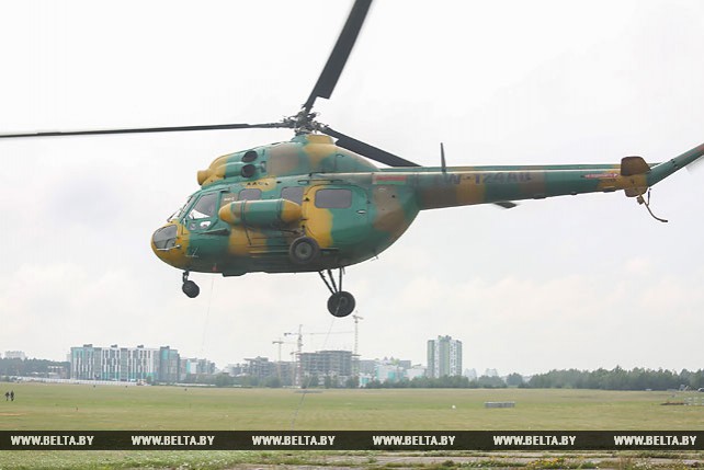 Тренировки к чемпионату мира по вертолетному спорту проходят в Боровой