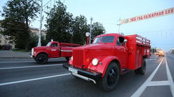 Репетиция парада МЧС прошла в Минске