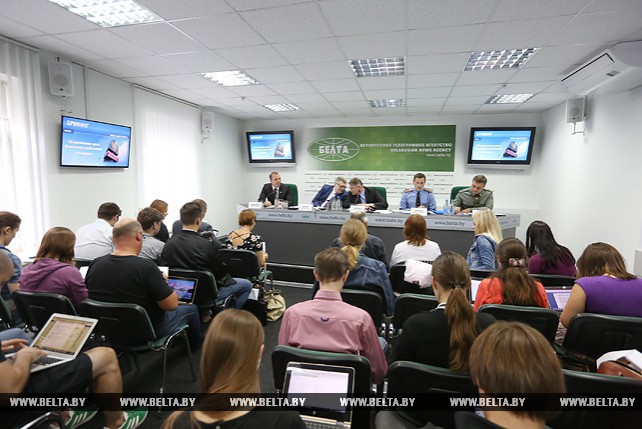 Брифинг по теме увеличения срока безвизового пребывания для иностранцев в Беларуси прошел в пресс-центре БЕЛТА