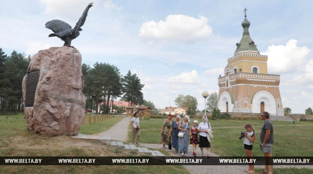 Мемориальный комплекс в деревне Лесная Славгородского района