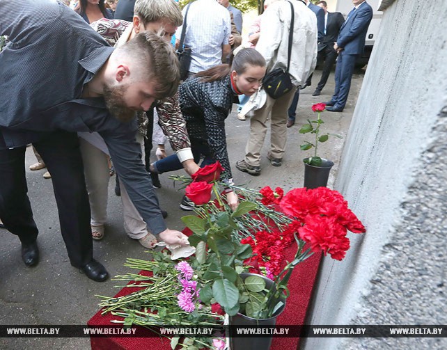 В Минске открыли мемориальную доску бывшему мэру города Василию Шарапову