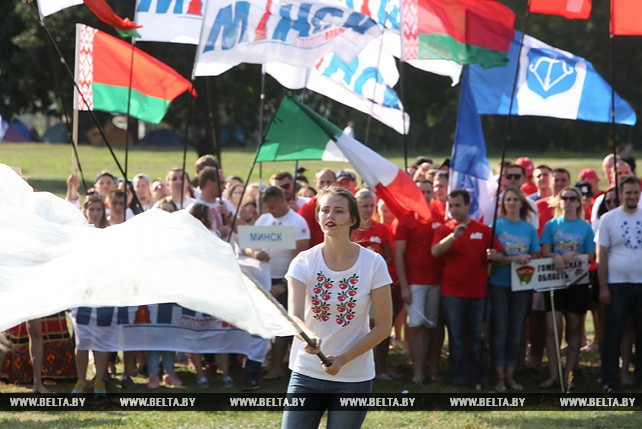 Республиканский фестиваль "Олимпия" стартовал в Воложинском районе