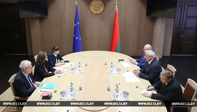 Мясникович встретился с председателем Конгресса местных и региональных властей Совета Европы (КМРВ)