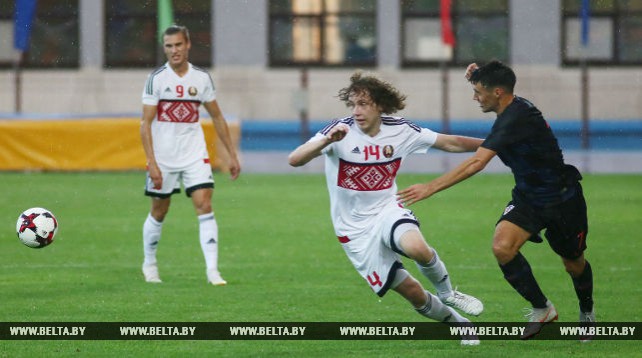 Молодежная сборная Беларуси по футболу уступила Хорватии в квалификации к ЧЕ