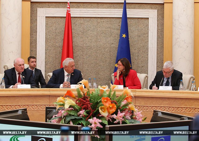 Мясникович принял участие в заседании круглого стола по актуальным вопросам местного самоуправления