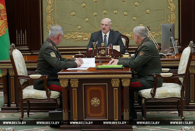Александр Лукашенко провел встречу со Станиславом Засем и Анатолием Лаппо