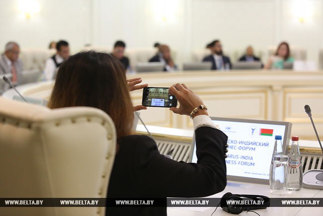 Белорусско-индийский бизнес-форум проходит в Минске