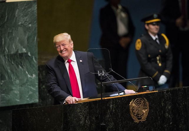 Трамп на Генассамблее ООН: Вашингтон продолжит оказывать давление на Иран
