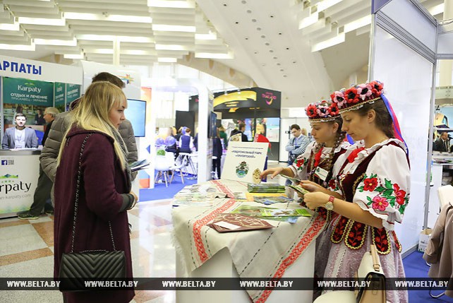 Международная выставка "Турбизнес-2018" проходит в Минске