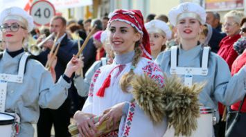 Областной праздник "Дажынкі" в Верхнедвинске