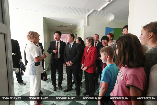 Парламентская делегация КНР посетила Республиканскую детскую больницу медицинской реабилитации