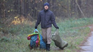 Акция "Чистый лес" проходит в Беларуси