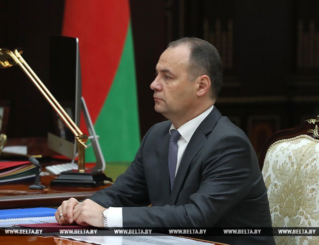 Лукашенко провел встречу с председателем Государственного военно-промышленного комитета