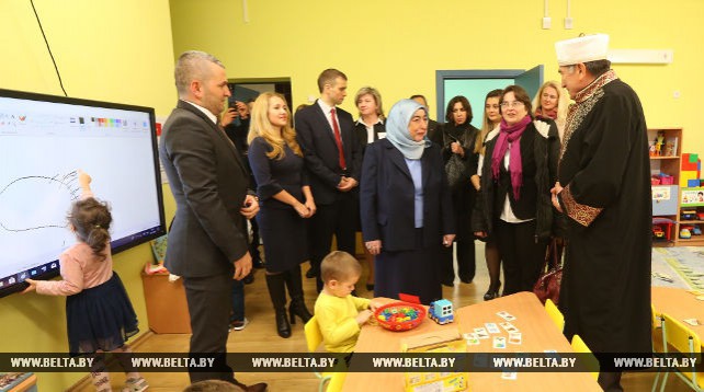 Парламентская делегация Турции посетила детский сад в Минске