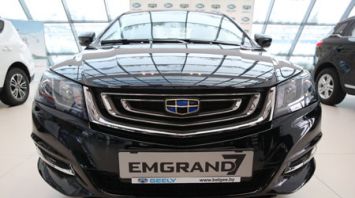 "БЕЛДЖИ" выводит на рынок обновленный седан Geely Еmgrand 7