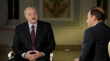 Лукашенко дал интервью телеканалу "Россия 24"