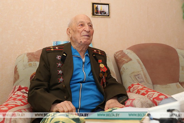 Ветеран Великой Отечественной войны Гавриил Бордаченко