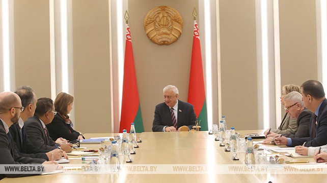 Мясникович встретился с постоянным координатором ООН в Беларуси