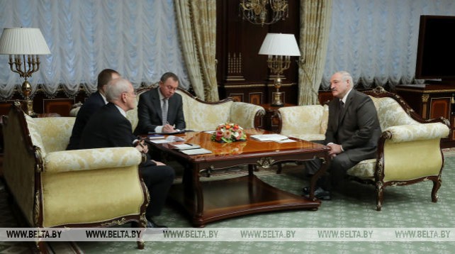 Лукашенко встретился с послом Германии в Беларуси