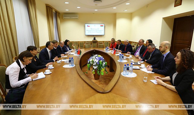 Делегация чешских парламентариев и деловых кругов встретилась с руководством БелТПП