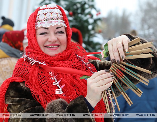 Рождественские гуляния "Віцебскія каляды" прошли в областном центре