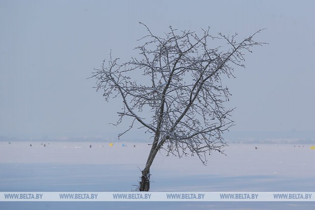 Зима на Минском море