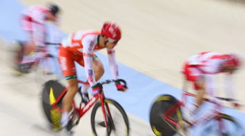 Зимний чемпионат Беларуси по велоспорту на треке проходит в Минске