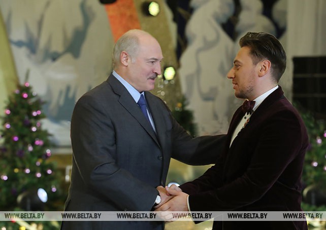 Церемония вручения государственных наград состоялась на приеме от имени Президента Беларуси Александра Лукашенко